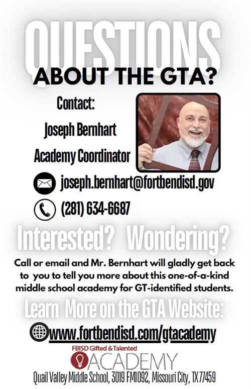 GT Contact Flyer